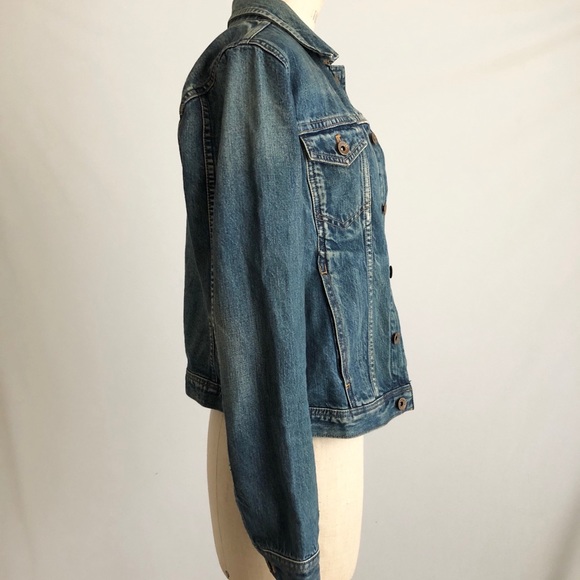 Madewell denim jacket sz: S Fall fashion buttoned - Picture 2 of 6